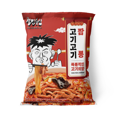 철면수심 고기고기짬뽕